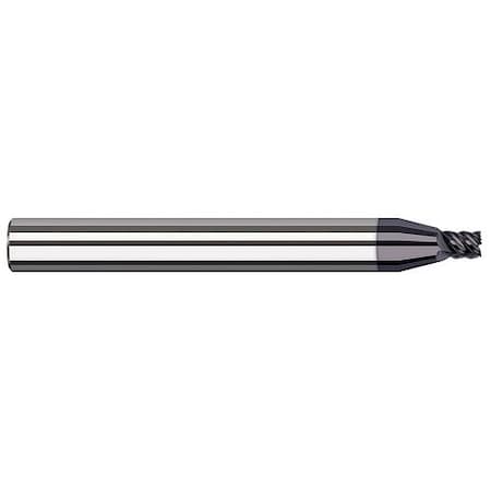 Harvey Tool 0.1406 in. 9/64 dia. x 0.22 in. Carbide Square End Mill Finisher for Exotic Alloys, 7 Flutes 960109-C6